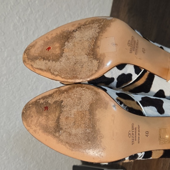 Valentino Garavani Pony Hair Heels EURO 40/US 9 - Picture 6 of 6